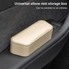 Car Armrest Box Elbow Rest Pad Auto Elbow Support Storage Box Adhesive Installation Armrest Extender For SUVs Mini Cars Sedans