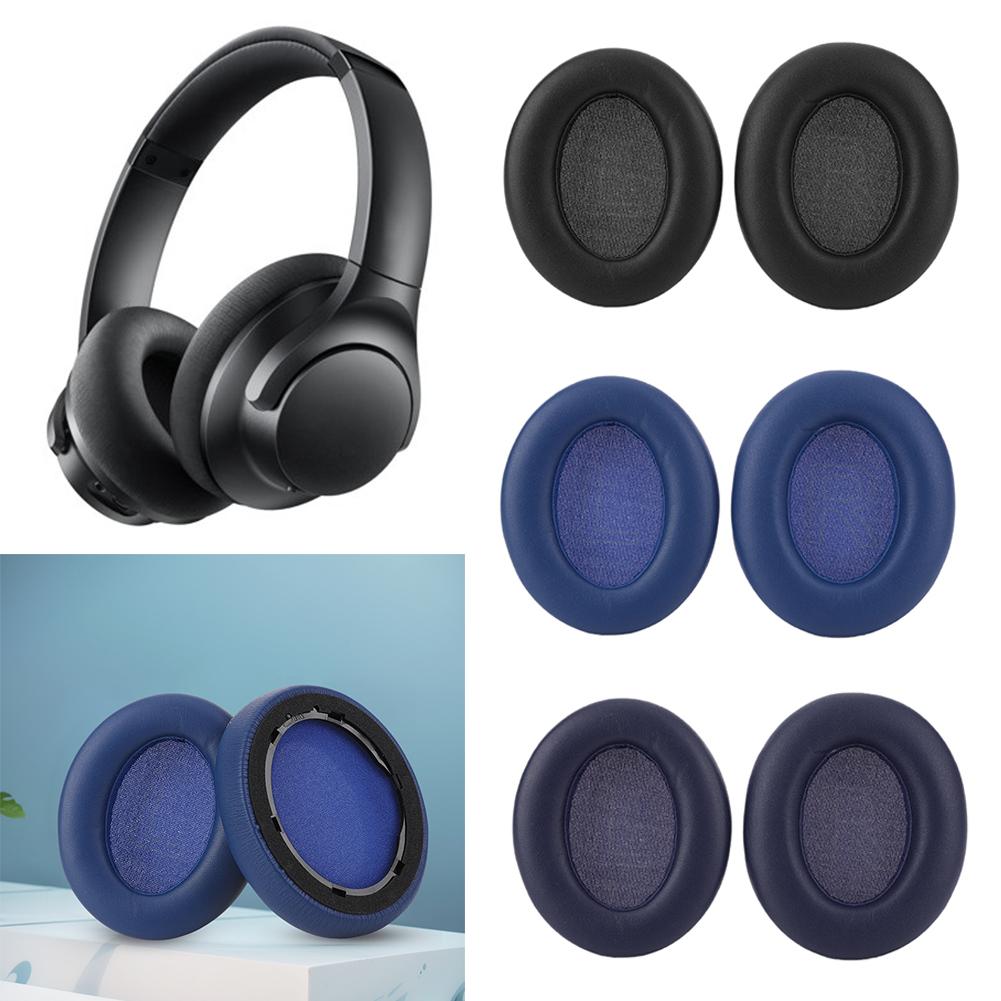 1 Paar Ersatz-Ohrpolster Memory-Schaum Kopfhörer-Ohrpolster Headset-Ohrpolster für Anker Soundcore Life 2 Q20 Q20+ Q20I Q20BT