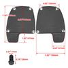 Motorcycle ABS Lower Fairing Locking Glovebox Cover For Harley Touring Street Electra Road Glide Road King Ultra Classic 83-13