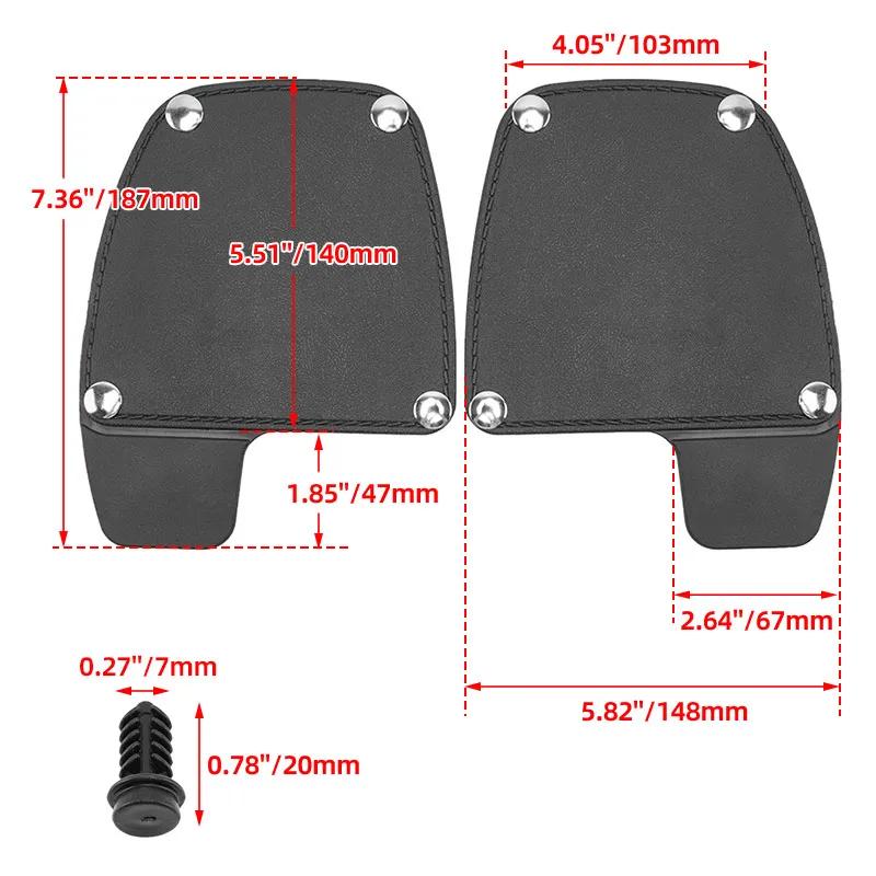 Motorcycle ABS Lower Fairing Locking Glovebox Cover For Harley Touring Street Electra Road Glide Road King Ultra Classic 83-13