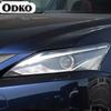 2 Pcs For Lexus CT CT200h 2011- Car Headlight Protective Film Vinyl Protection Transparent Black TPU Protective