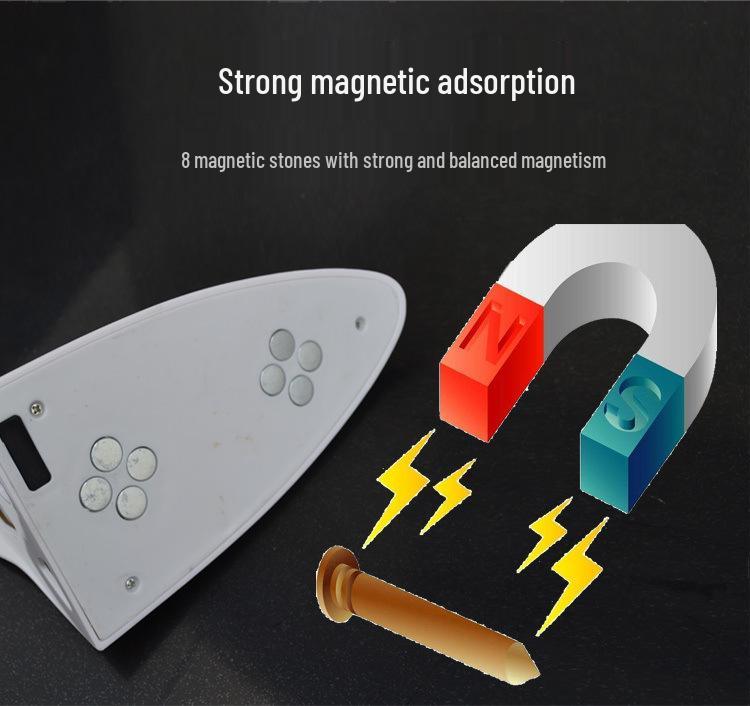 Colorful Shark Fin Solar-Powered Car Roof Antenna Light with Magnetic Tail Wing