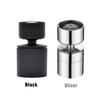 New Brass 2 Mode Washbasin Faucet Nozzle 360° Rotary Splashback Faucet Aerator Kitchen Sink Pressurized Faucet Aerator Bubbler