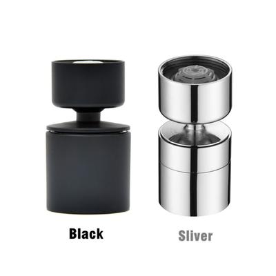 New Brass 2 Mode Washbasin Faucet Nozzle 360° Rotary Splashback Faucet Aerator Kitchen Sink Pressurized Faucet Aerator Bubbler