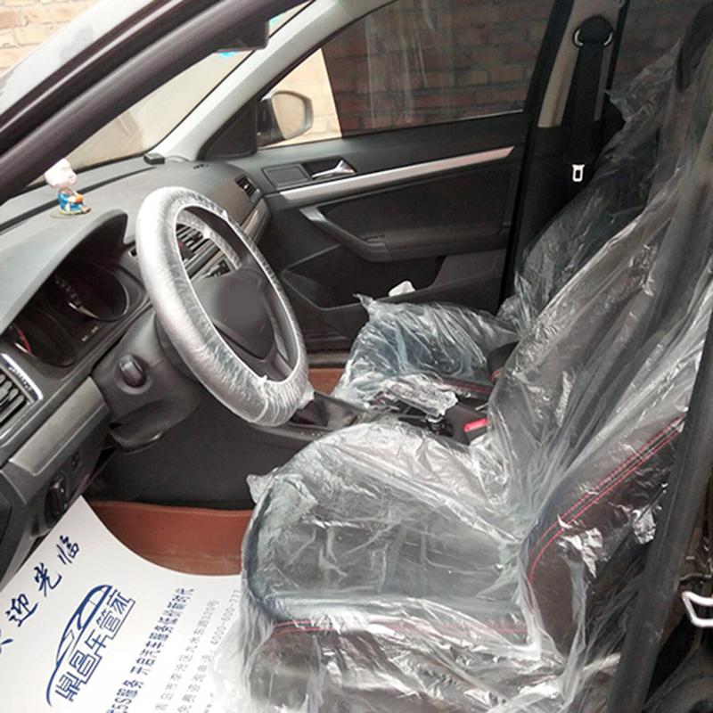 5pcs 20pcs 50pcs 100pcs 150pcs 200pcs Universal Disposable Car Seat Cover Waterproof Oil-Proof Cleaning Car Supplies Store 5pcs