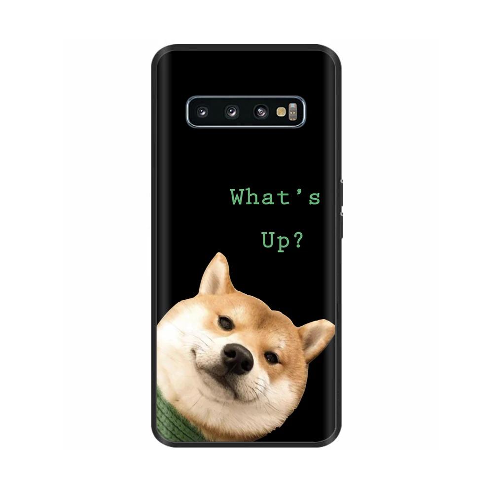 Shockproof Cover For Samsung Galaxy S10 Phone Case Animals Painted Shell For Samsung S10 Plus S10+ S 10 Soft Silicone Back Cover