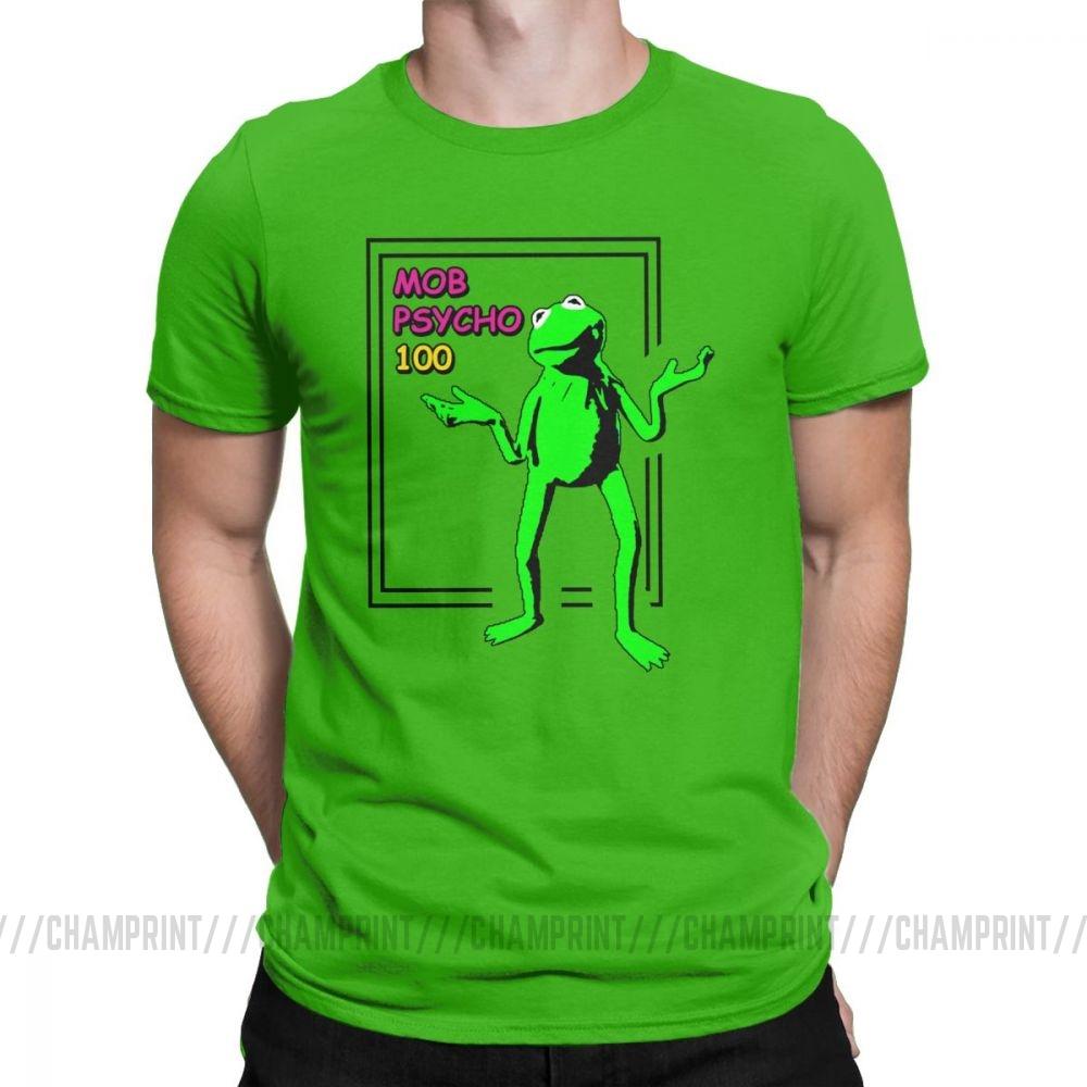 Men S T Shirt Mob Psycho 100 Fashion Cotton Tees Short Sleeve T Shirt S