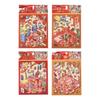 ZABC Chinese New Year Stickers: 4 Styles for DIY Collage and Journal Decorations
