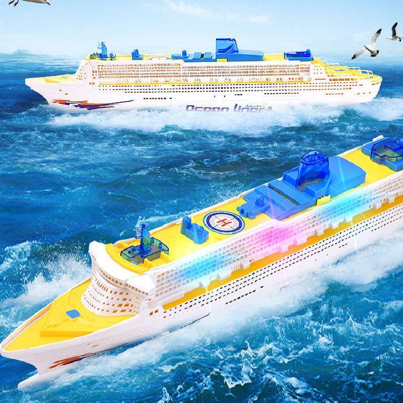Electric Fire Rescue Boat Toy With Music Lights For Kids Development And Interactive Play