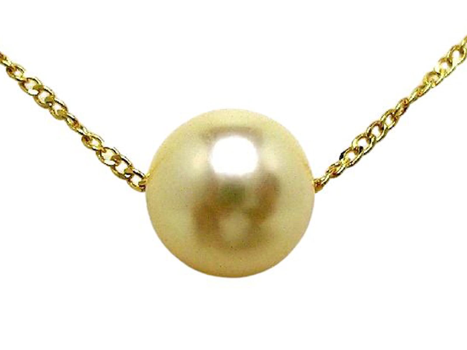 

Ise Shima pearl specialty store Isowa Pearl Akoya Pearl Pendant White Champagne Pink Silver Chain 64616 [Isowa Pearl] 7.0-7.5mm