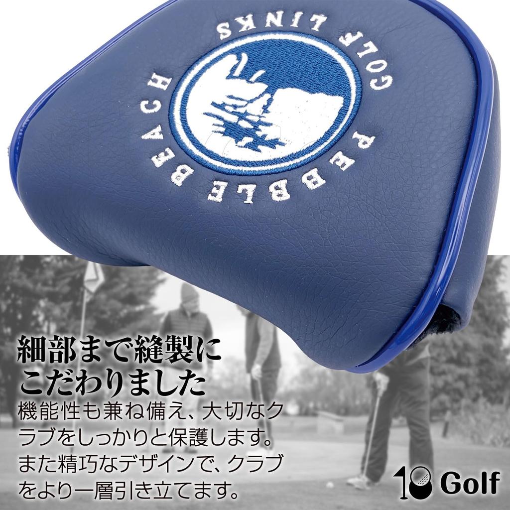 Kryt hlavy golfové hole Driver 440cc 460cc Dřevo Utility Konverzní štítek UT Kryt Kryt putteru Vodotěsný (Námořnická modř, Palička)