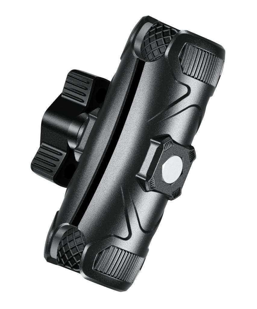 Kaedear Motorcycle Intermediate Smartphone Dash Cam Motorcycle Mount, Mount, 25.4mm 1-inch Ball, Holder, Camera, Parts, KDR-R2-4 (90mm/Adjustable