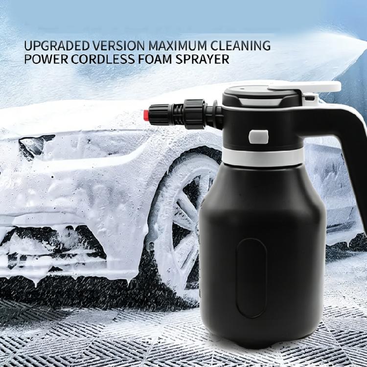 High Performances Ergonomic 2L Foam Sprayer Applicator With Strong Electric Jet For Auto And Home Cleaning Detailing Needs
