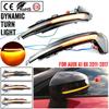 2x LED Dynamic Turn Signal Light Fit for A1 ( 8X ) 2011-05.2018 Side Mirror Blinker Arrow Sequential Flasher Repeater