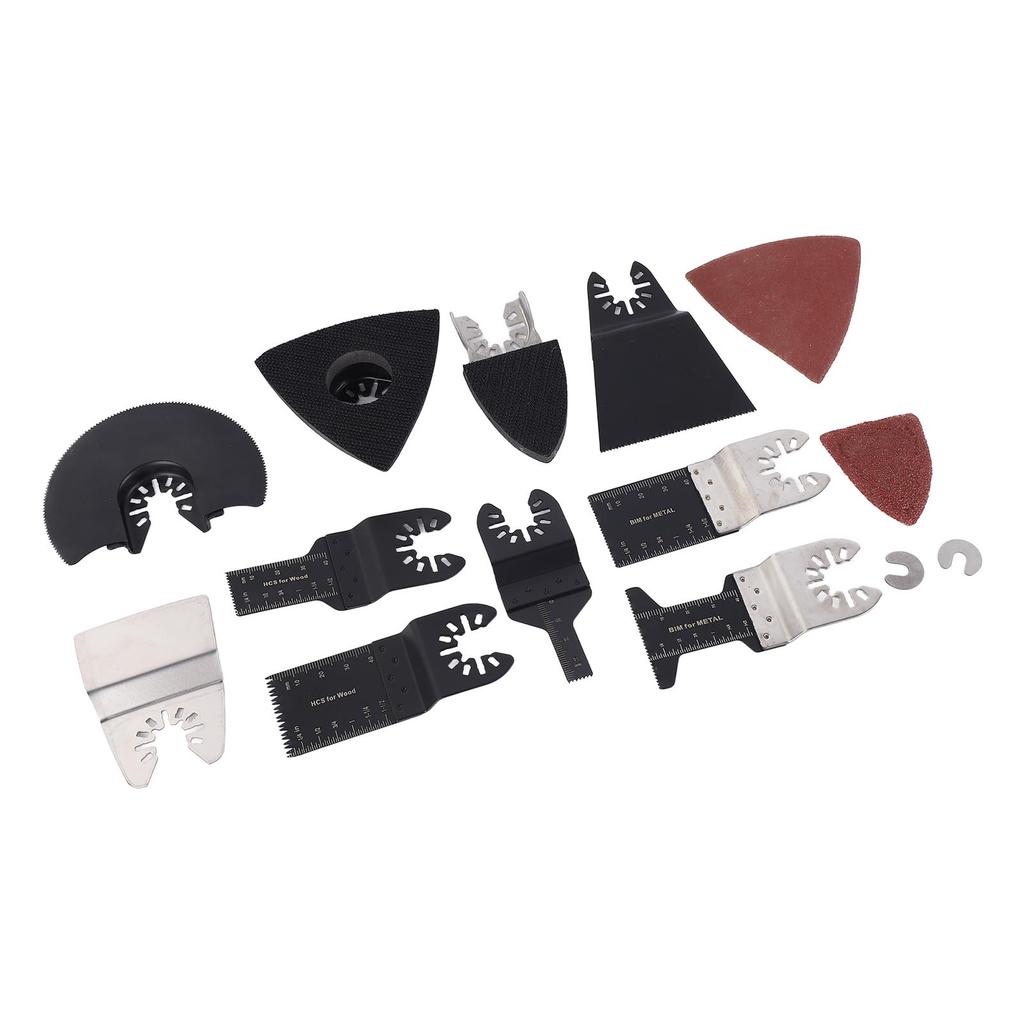98 BUC Pânze Ferăstrău Oscilant Oțel Carbon Ridicat Ușor de Instalat Universal Multi-unealt Eliberare Rapidă