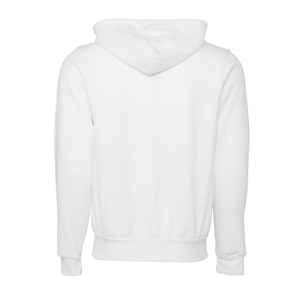 Bella + Canvas Unisex Adult Polycotton Fleece Slim Full Zip Hoodie