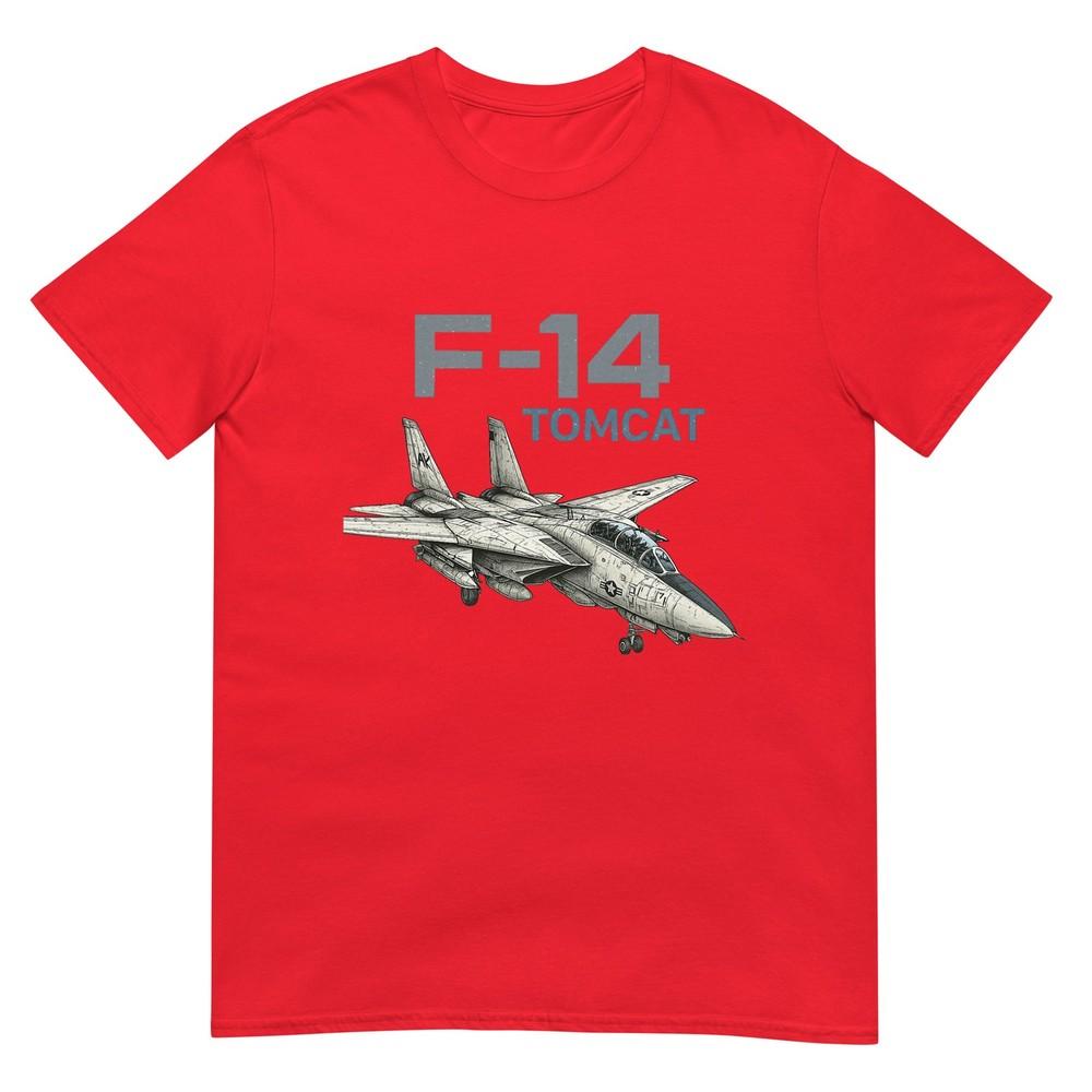 F14 Tomcat Fighter Jet Military Aviation American Flag Gift Tshirt S