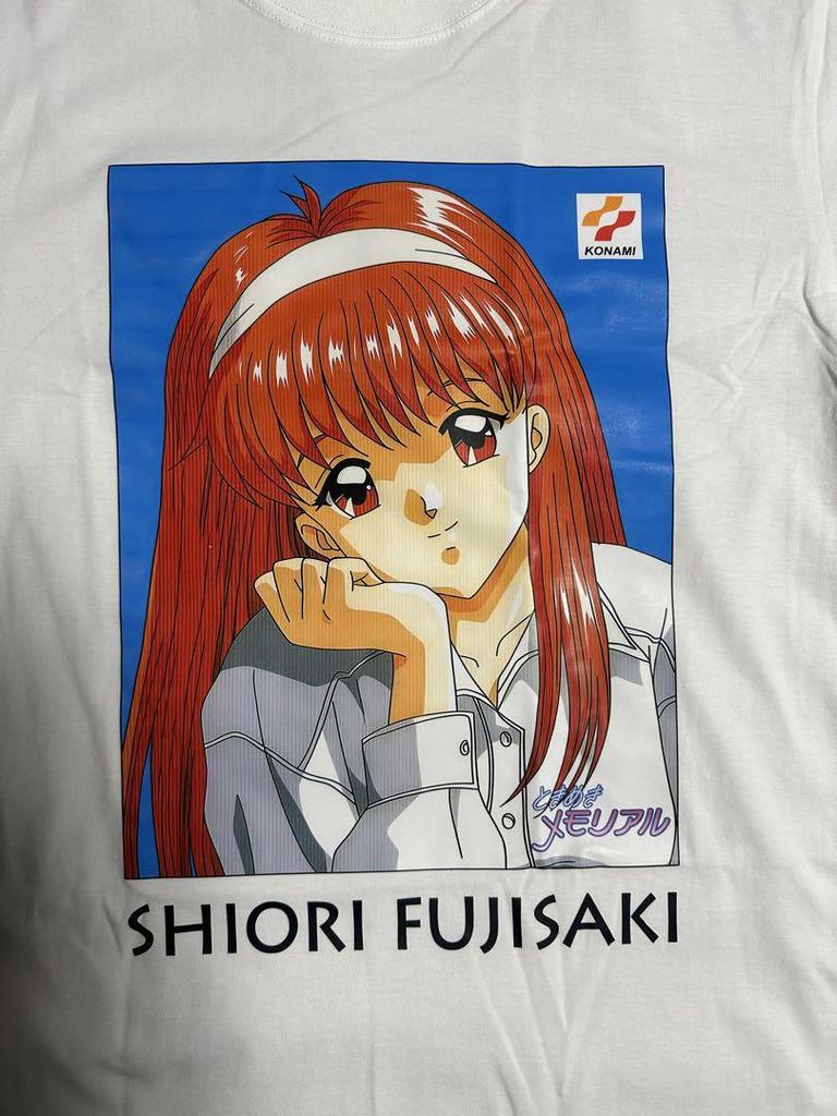 [USED] Tokimeki Memorial T-shirt Shiori Fujisaki KONAMI Rare
