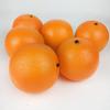 2/4/6Pcs Artificial Orange Diy Fake Fruits Kindergarten Plastic Fruit For Christmas Home Wedding Photography Decoration
