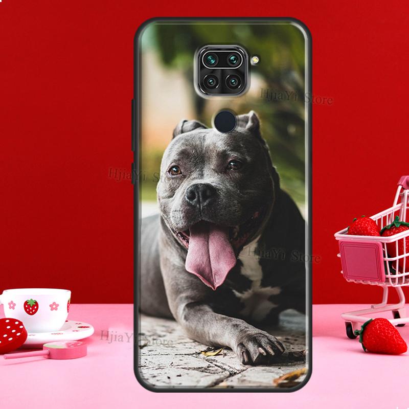 Pit Bull Lovely Dog Pitbull Case For Xiaomi Redmi Note 11 10 9 8 12 Pro Plus 12S 11S 10S Cover For Redmi 12C 10C 10A 9C