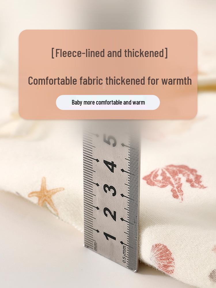 2025 A/W Baby Quilted Hooded Romper, 40g, Class A, Warm Butterfly Suit for Newborns