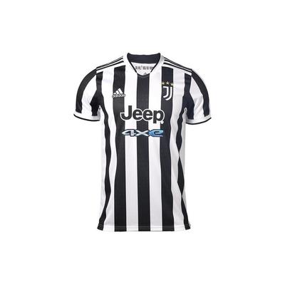 adidas Juventus 21/22 Season Ultra-Light Fan Edition Football Jersey Men Tops Black White GS1442