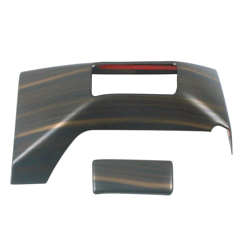 For GWM Tank 300 2024 2024 LHD Driver Side Dashboard Water Cup Holder Frame Cover Trim Interior Accessories Carbon Black Decor