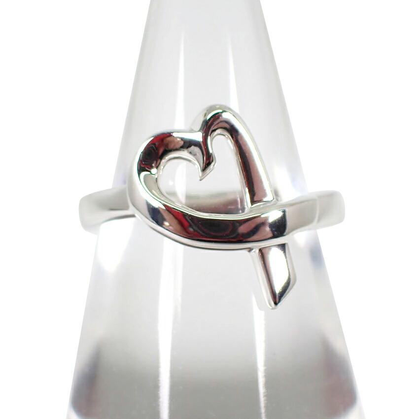 

[Used] TIFFANY/Tiffany 925 Loving Heart Ring No. 9 [g367-18]