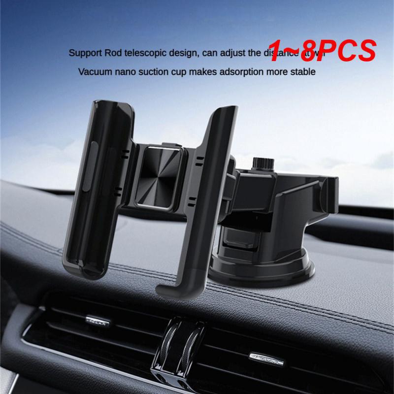 

1~8PCS Mobile Phone Holder Car Navigation Stable And Safe Gps Mount Air Outlet Car Mount Metal Hook High-quality Materials