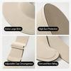 Foldable Empty Top Sun Hat For Boys Girls Summer Outdoor UV Protection Hat Breathable Seamless Portable Anti-ultraviolet Visor Size S