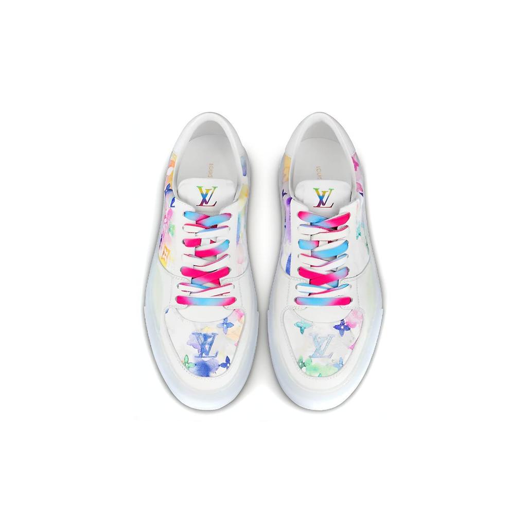 Louis Vuitton Ollie Sneakers 'White With Colorful Monogram' 1A8SGT