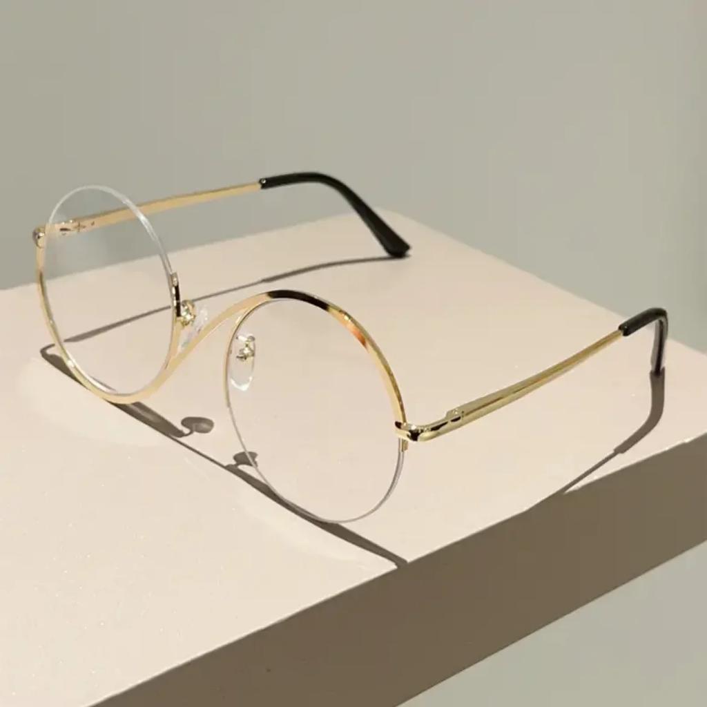Sexy Lady Vintage Round Anti Blue Light Glasses Women For Men Luxury Brand Designer Myopia Prescription Optical Eyeglasses Frame