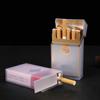 Transparent Plastic Storage Box Pocards Small Card Storage Box Cigarette Case