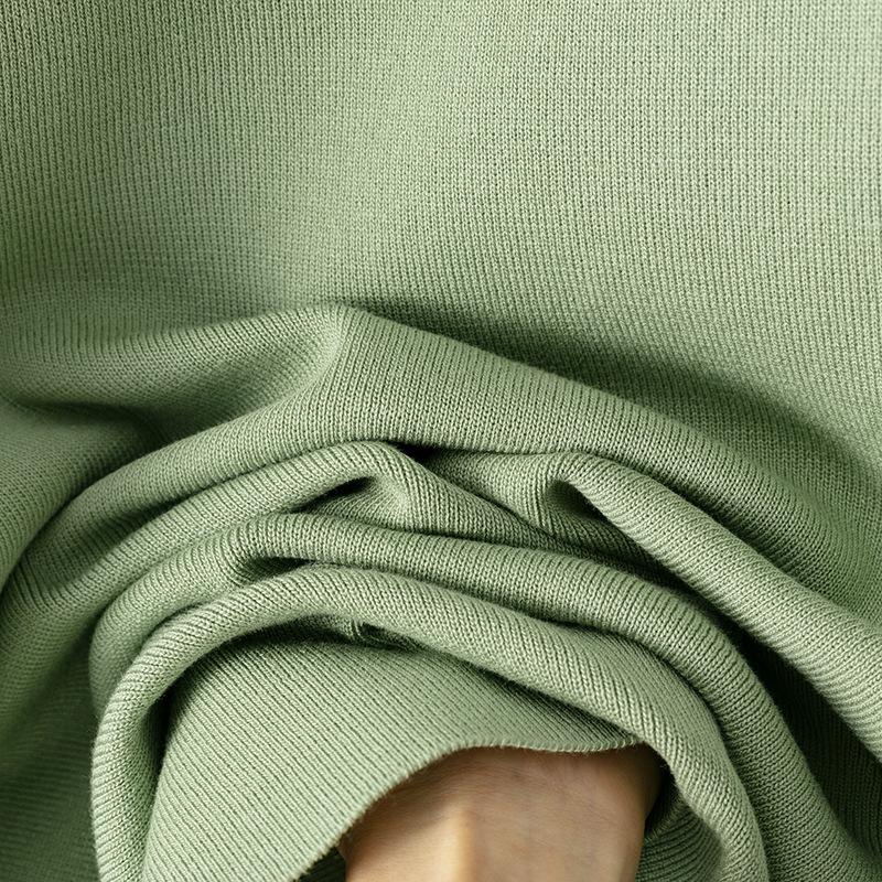 Solid Color Large Size Sweater Set Women's 2025 Autumn and Winter New Round Neck Loose Casual Two-piece Set