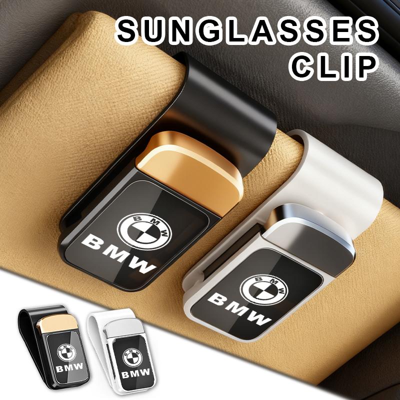 Car Sun Visor Sunglasses Holder Storage Glasses Card Clip For BMW M 1 3 4 5 6 7 Series M3 M6 F01 F02E34 E36 E70 F10 X6 X1