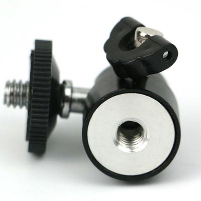 1pc Ball Head For Camera Tripod LED Light Flash Tripod Bracket Holder Mount 1/4 Hot Shoe Adapter Cradle