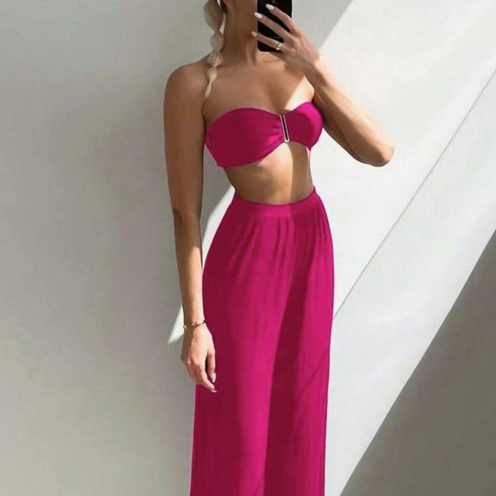 Split Bikini Trousers Three-piece Swimsuit Women's European and American Bikini Swimsuit