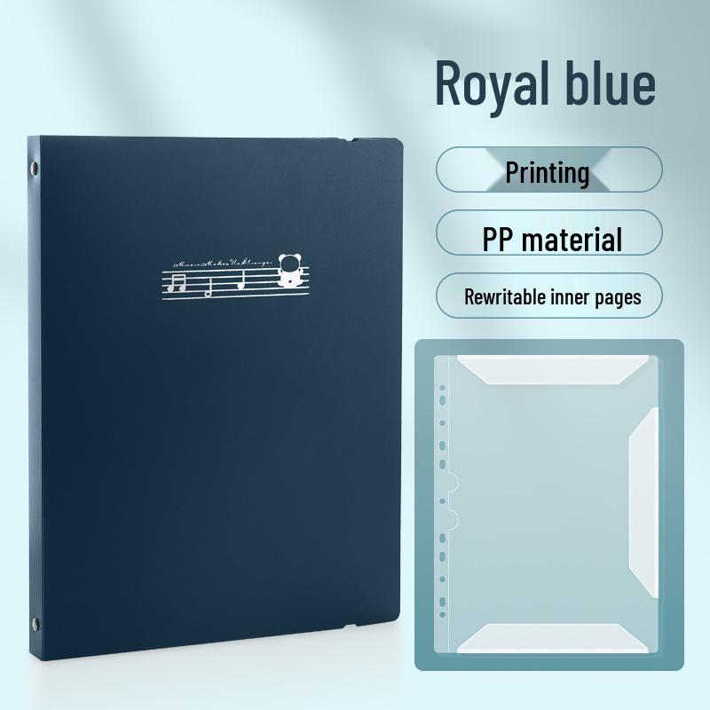 Refillable Multi-Layer Music Score Folder with Modifiable Annotations for Students