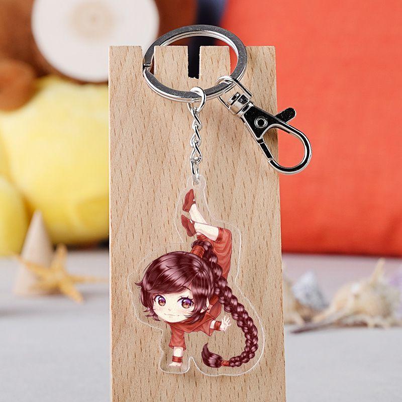 High-quality Transparent Acrylic Appa Keychain From Avata The Last Airbender