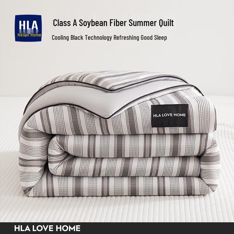 

HLA Machine Washable Soybean Fiber Summer Quilt