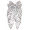 Champagne Glitter Sequin Hair Clips Oversized Bow Hairpins for Girls Children's Fashion Hair Accessories Back Head Barrettes