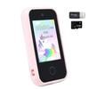 Telefono per Bambini Giocattoli Educativi Lettore Musicale MP3 Giochi Giocattolo Musicale Culla per Bebè Giocattoli con Fotocamera Selfie per Bambini Regali di Compleanno