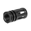 Ryohin Buhin 14mm Reverse Thread Compatible M16A1 Birdcage Flash Hider Replica, 6 Ports, Aluminum Alloy, Black