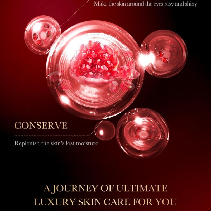 Red Pomegranate Eye Mask SADOER Moisturizes the eye area to improve dark circles and eye lines