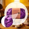 Metallic Shiny Yarn Crochet Bulky T Shirt for Headband Pillow DIY Craft