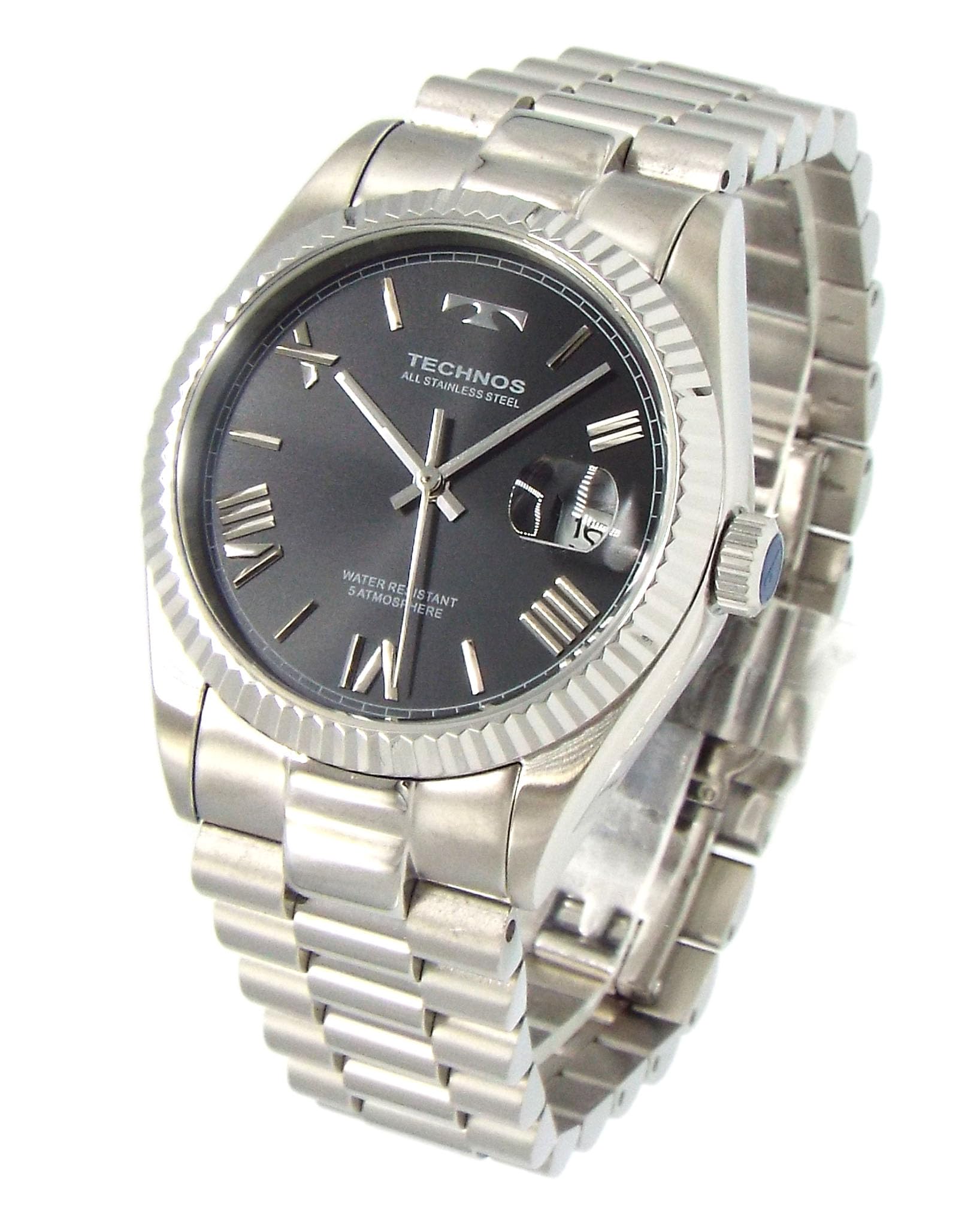 

Часы TECHNOS Часы Technos Часы из нержавеющей стали Черные TASM921ASB МУЖСКИЕ Мужские [Б/у] чёрный