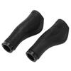 Bike Handle Handlebar Grips Mountain Bike Replacement Handlebar Grip with End Caps for Replacement RepairBlack
