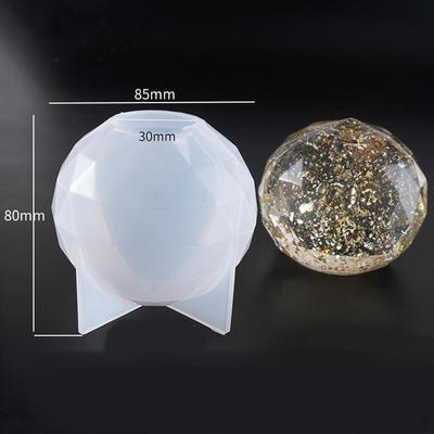 Large Sphere Round for Resin Epoxy, Jewelry Making, Candle Wax, Homemade Soap, Home Ornament