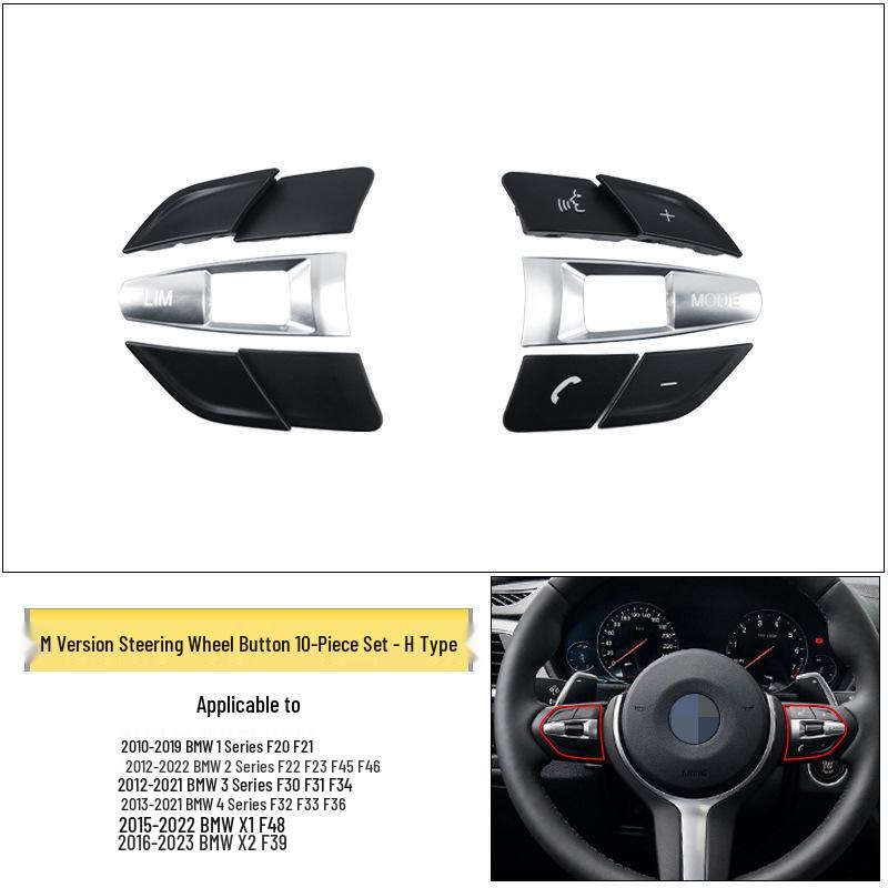 BMW M Series Steering Wheel Multi-Function Cruise Control Button - 3, 5, 7 Series, X5