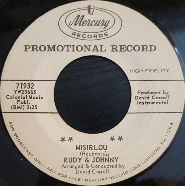 

7inch Record RUDY & JOHNNY - Misirlou 71932 Mercury 1962 US Pop Used